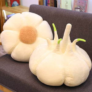 Simulation Real Like Garlic Plush Stuffed Pillow Doll Gift