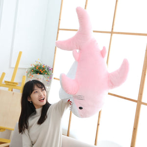 Funny Shark Big Size Soft Plush Toy Pillow Cushion Birthday Gift For Children