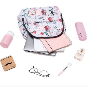 Beautiful Cherry Blossom Sakura School Bag Backpack for Teenage Girls