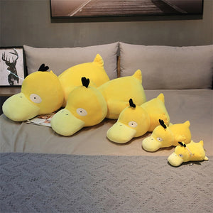 Cute Fatty Yellow Duck Anime Pokemon Psyduck Large Size Stuffed Plush Doll Pillow