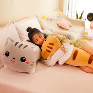 Cute Long Cat Large Size Soft Plush Stuffed Pillow Doll Toy