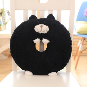 Cute Japan Tiimo Black Cat Plush Toy Stuffed Doll Pillow