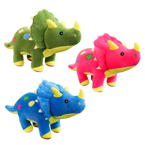 Baby Triceratops Dinosaur Plush Stuffed Doll