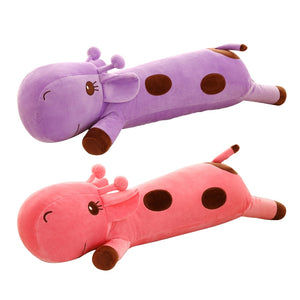 Cute Lying Giraffe 40cm Plush Stuffed Nap Pillow Doll Gift