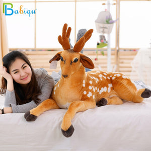 Simulation Sika Deer Large Size Plush Stuffed Doll Home Decor Gift