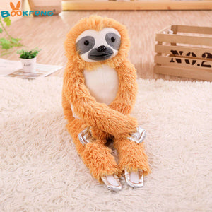 Cute Lifelike Sloth Bear Plush Stuffed Doll Toys For Children