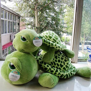 Cute Giant Green Sea Turtle Tortoise Stuffed Plush Doll Toys