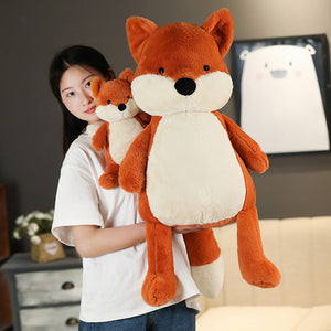 Cute Fatty Fox Huggable Plush Stuffed Doll Toy