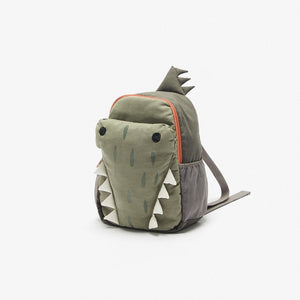 Cute Alligator Crocodile Children Mini Stylish School Bag Backpack