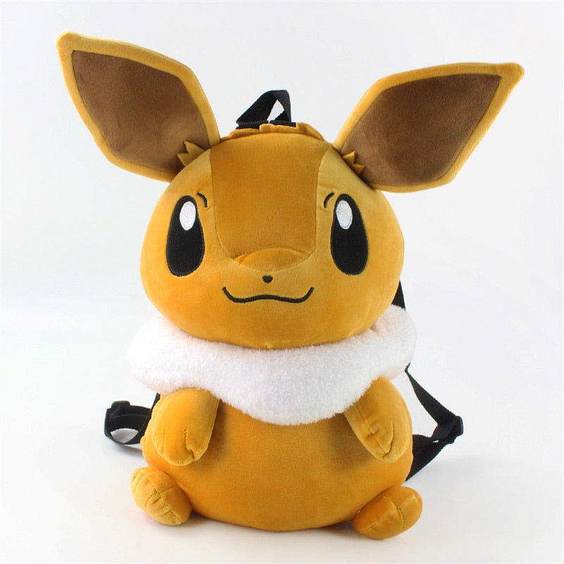 Cute Anime Pokemon Plush Backpack School Bag for Kids - MsHormony