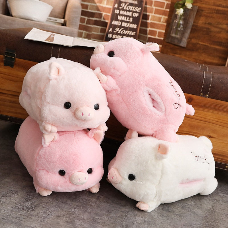 Cute Pig Hand Warmer Soft Plush Plush Pillow Stuffed Cushion  Doll