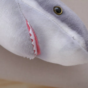 Lifelike Shark Blue Marlin Tuna Fish Soft Plush Stuffed Doll
