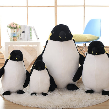 Lifelike Cuddly Penguin Stuffed Plush Pillow Doll Toy