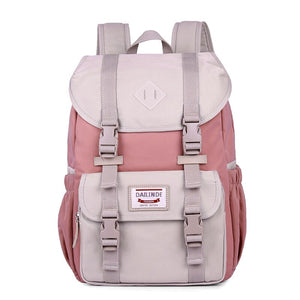 Candy Color Multifunction Large Capacity School Bag Backpack