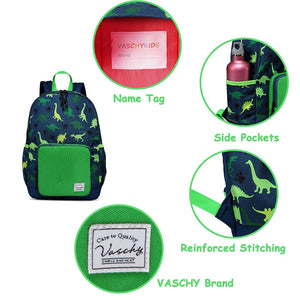 Cartoon Preschool Kindergarten Children Backpack School Bag With Chest Strap