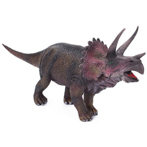Simulation Classic Triceratops Dinosaur Animal Figure Model Toy Gift