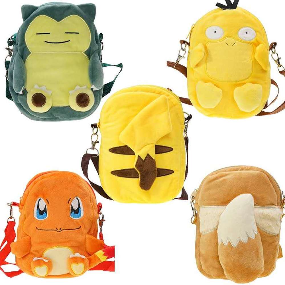 Anime Pokemon 19cm Plush Purse Small Shoulder Bag