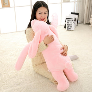 Lovely Sleeping Bunny Rabbit Large Size Stuffed Plush Doll Pillow Toy