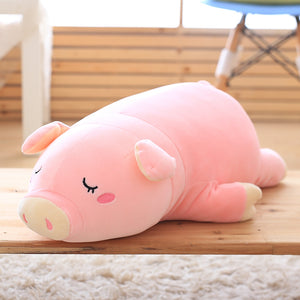 Lovely Sleeping Pig 30 cm Plush Dolls Pillow for Children Gifts