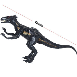 Lifelike Black Indoraptor Dinosaurs Adjustable Action Figure Model Toy