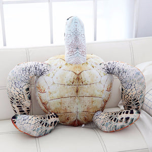 Lovely Ocean Sea Turtle Tortoise Soft Plush Stuffed Dolls Pillow Cushion