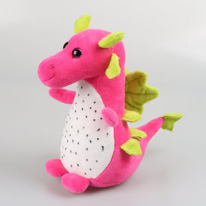 Lovely Dinosaur Dragon Fruit Soft Plushie Stuffed Toy Doll Pillow