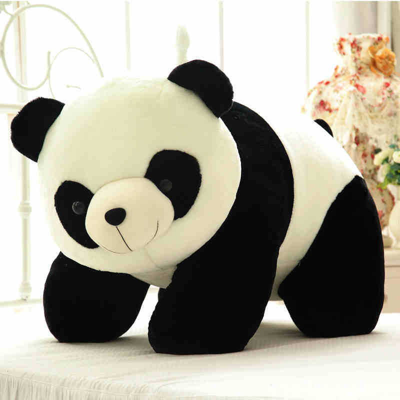 Cute Lifelike Giant Panda Bear Soft Plush Stuffed Doll Pillow Toy