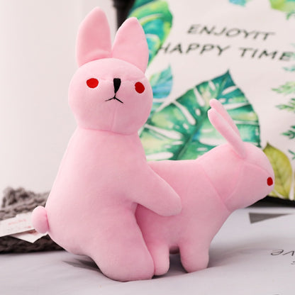 Funny Rabbit Having Sex Plush Stuffed Doll Humor Gift