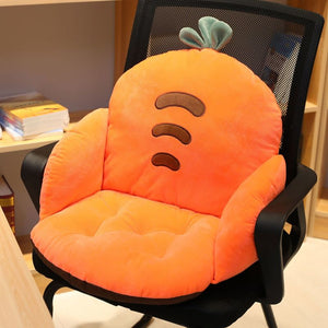 Cute Cartoon Lumbar Back Support Seat Pad Chair Cushion Pillow