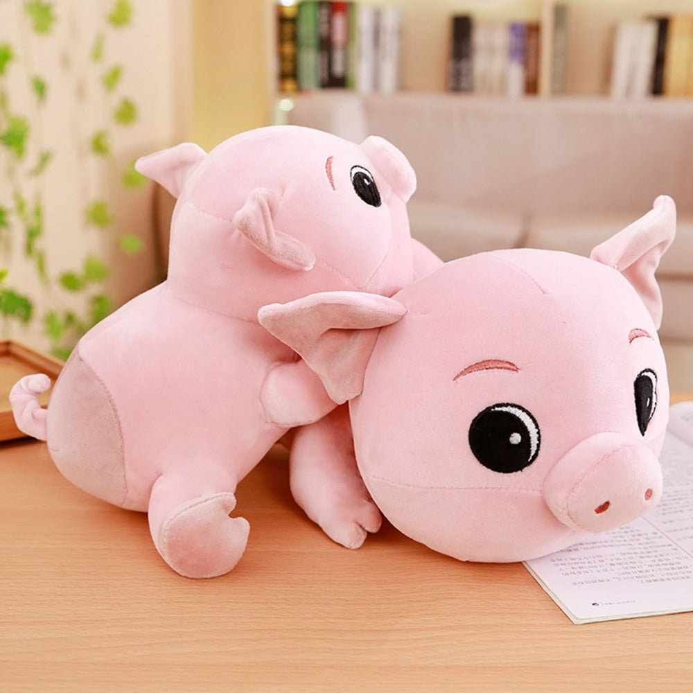 Cute Big Eyes Piggy Pig Plush Toy Soft Doll Pillow