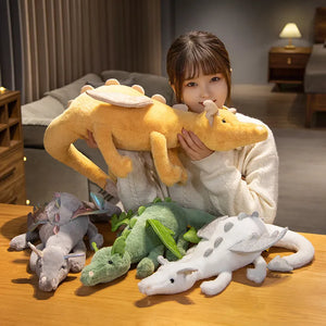 Cartoon Dragon with Wings Plushies Dolls Gift