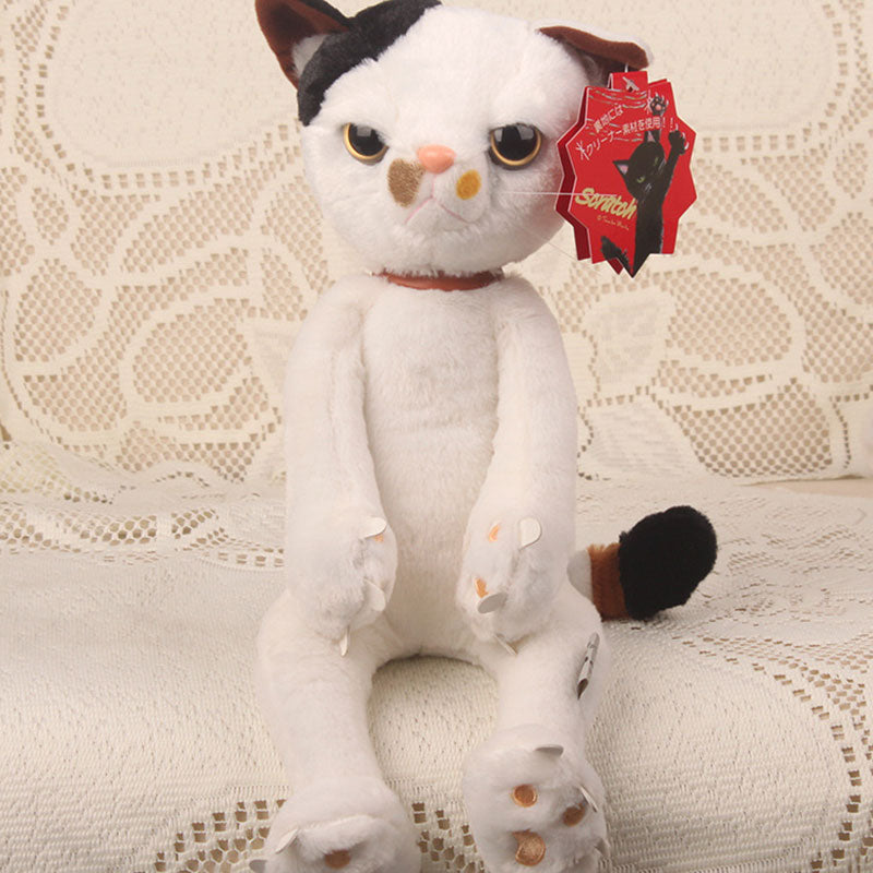Funny Angry Cats Neko Stuffed Plush Paw Soft Doll Gifts