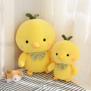 Cute Yellow Baby Chicken Stuffed Plush Toy Doll Pillow