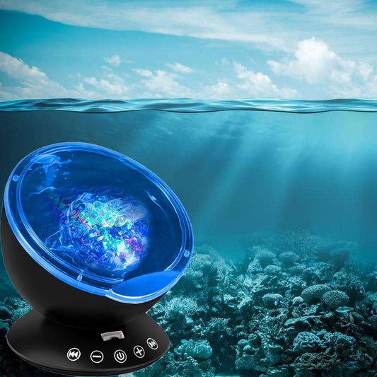Ocean Wave Starry Sky Aurora Night Light Projector