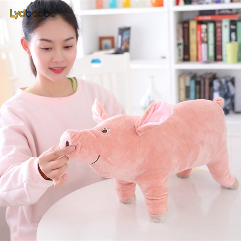 Cute Cartoon Pig Plush Toy Stuffed Soft Pig Doll for Children's Gift