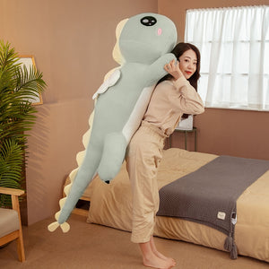 Long Chameleon Dragon Huggable Large Size Plush Stuffed Doll GIft