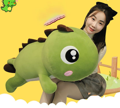 Cute Giant Dinosaur Dragon Cuddly Large Size Soft Plush Stuffed Doll Pillow fot Kid Gift