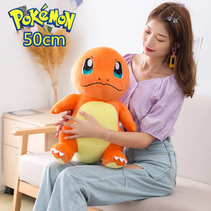 Cute Anime Pokemon Charmander Charizard Soft Plush Stuffed Doll Toy