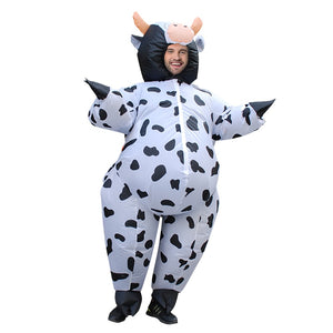 Inflatable Funny Cow Blow Up Cosplay Costumes