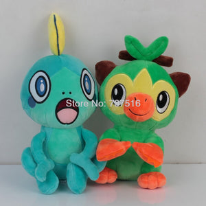 Cute Grookey Sobble Scorbunny Ear Plush Stuffed Dolls