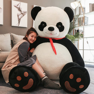 Cute Panda Bear Giant Size Stuffed Plush Doll