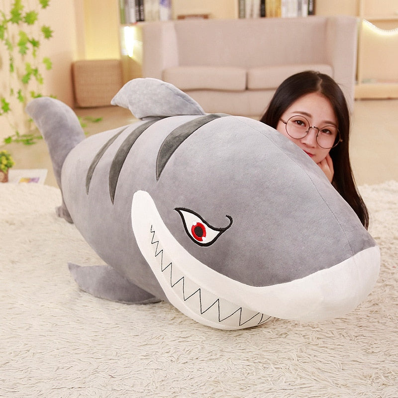 Giant Angry Sharks Large Stuffed Doll Pillows Cushion Toys