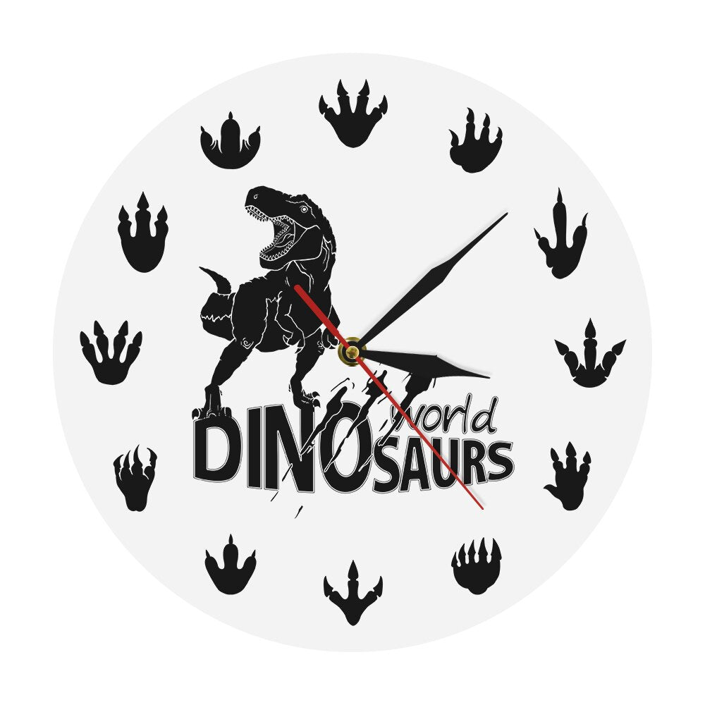 Dinosaurs Claws Wall Clock