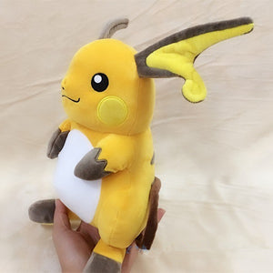 Electric Pokemon Raichu Plush Stuffed Doll Toy