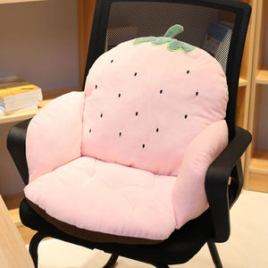 Cute Cartoon Lumbar Back Support Seat Pad Chair Cushion Pillow