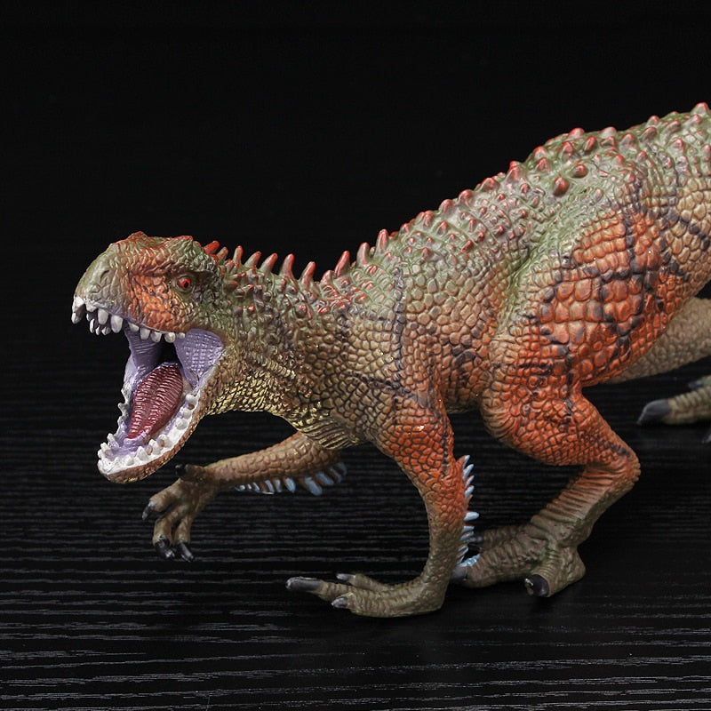 Realistic Carcharodontosaurus Dinosaur Corpse PVC Vivid Hand Painted Action Model Figure Toy