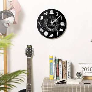 Tailor Sewing Machine Modern Wall Clock Quilter Gift