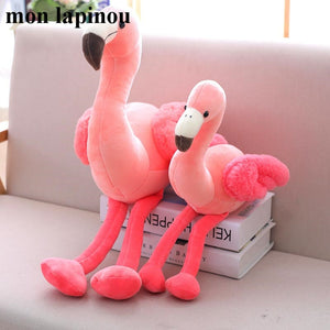 Cute Pink Flamingo Bird Stuffed Plush Doll Toy