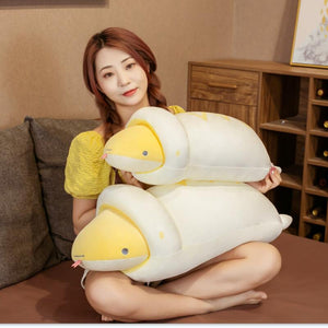 Cute Cartoon Tsuchinoko Japanese Snake Stuffed Plush Doll Toy