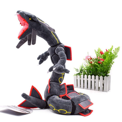 Mega Rayquaza and Rayquaza Plush Stuffed Doll Gift
